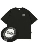 마르트(MARRT) COMPASS T-SHIRT black