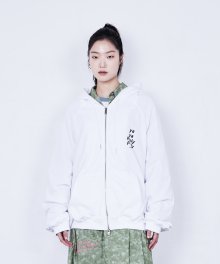 ZIP HOODIE ROLY POLY (WHITE)