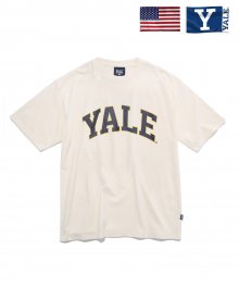 YALE ARCH TEE IVORY