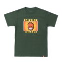 스핏파이어(SPITFIRE) SPITFIRE LABEL S/S T-Shirt - FORREST GREEN/MULTI-COLORED 51010691