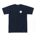 스핏파이어(SPITFIRE) CLASSIC 87 SWIRL S/S T-Shirt - NAVY/SLIVER FLECK & WHITE 51010651H