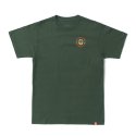 스핏파이어(SPITFIRE) BIGHEAD CLASSIC S/S T-Shirt - FORREST GREEN/RED & YELLOW 51010482R
