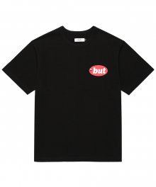 BUT 로고 티셔츠 R (블랙)