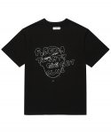 로파이(LOFI) 28 CLUB 드로잉 티셔츠 F (블랙)