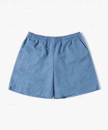 3 Out Pocket Nylon Easy Short Pants P12 Riverside Blue