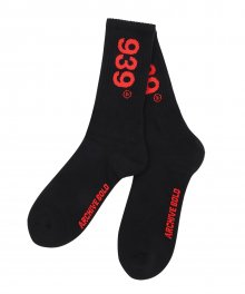 939 LOGO BOARD SOCKS (BLACK)