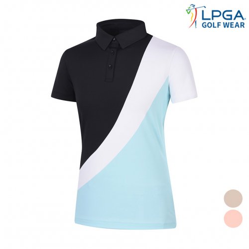 엘피지에이(LPGA) 레이디스윙 컬러배색 티셔츠_L212TS522P - 사이즈 & 후기 | 무신사