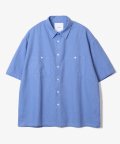Solid Box Shirts [Sax Blue]
