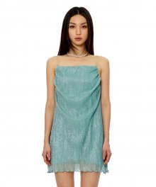 C JEWEL STRAP CAMI SLIP DRESS_GREEN