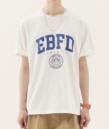 EBFD 엠블럼 반팔 티셔츠 화이트