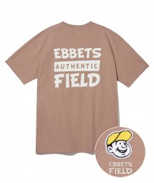 EFF 베츠 마커 로고 반팔 티셔츠 초콜렛