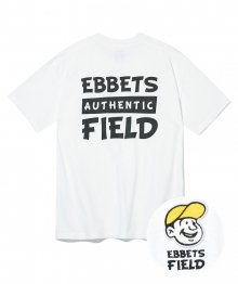 EFF 베츠 마커 로고 반팔 티셔츠 화이트