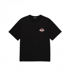 유니섹스 프리미엄 레볼루션 반팔 티셔츠 (VNCTS216) 블랙