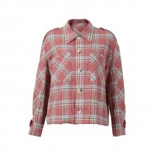 BASIC CHECK SHIRTS PINK