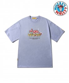 [MNBTH x Where is Wally] Woof T-shirt(LAVENDER)