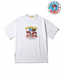 [MNBTH x Where is Wally] Crew T-shirt(WHITE)