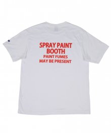 PAINT BOOTH TEE (WHITE)