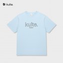 쿨트(KULTE) 103 프랑스 로고 티셔츠 라이트블루