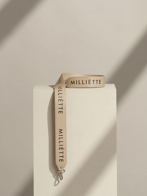밀리엣(MILLIETTE) 에뜨 페이턴트 스트랩[오트밀] - 19,000 | 무신사 스토어