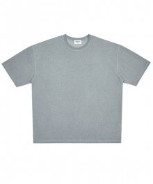 pigment overfit T-shirt(gray)