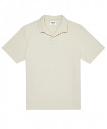 292513 minimal PK T-shirt(soy cream)