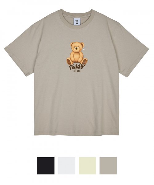 MUSINSA | TEDDY ISLAND CLASSIC TEDDY BEAR T-SHIRT