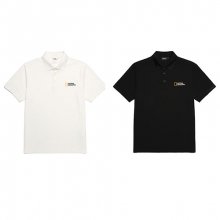N212MPL840 카리디 피케 반팔 티셔츠 WHITE&BLACK 세트