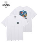 이스트쿤스트(ISTKUNST) MR.MEN LITTLE MISS_50주년 기념 티셔츠_화이트(IK2BMMT542B)