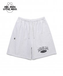 MMLM LOGO HALF SWEATPANTS_GREY(IK2BMMPA91B)