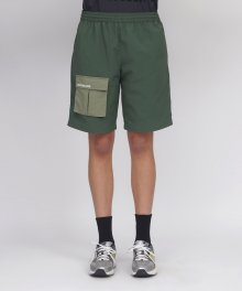 G.I combination pocket shorts GREEN