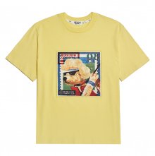 BCCC 패치 로고 1/2 티셔츠 옐로우