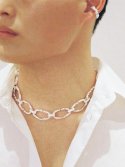 이스트인디고(EASTINDIGO) Elo chain necklace Silver
