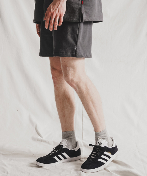 Мини-шорты из футера Dark Gray MJSP7498