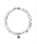 라모랭(RAMOLIN) Shell Bead Silver Bracelet