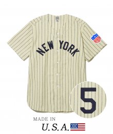 New York Black Yankees 1942 Home Jersey Ivory