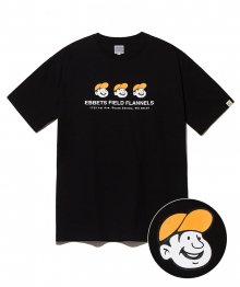 EBFD 트리플 베츠 반팔 티셔츠 블랙