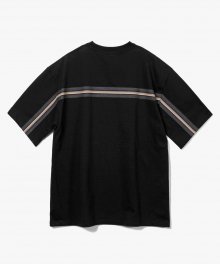 Multi Tape T-Shirts [Black]