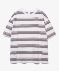 Multi Stripe T-Shirts [White]
