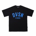 디브이에스엔 스튜디오(DVSN STUDIOS) University big logo T-shirt _ Black (Blue logo)