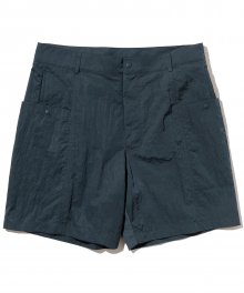 5pocket short pants grey blue