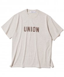 union logo s/s tee oatmeal