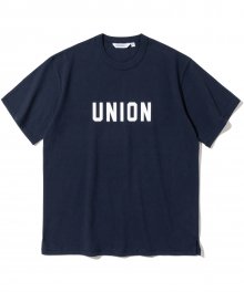 union logo s/s tee navy