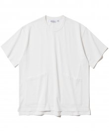 two pocket s/s tee ivory