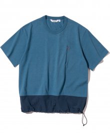 line s/s crew neck tee g.blue