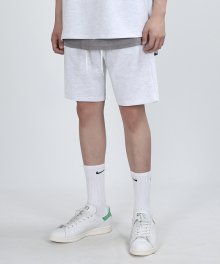 ATHLETE HALF.PANTS (LIGHT GRAY)