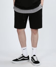 ATHLETE HALF.PANTS (BLACK)