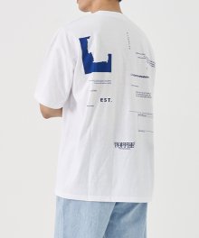 HTTP 하프 티셔츠 (WHITE)