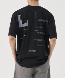 HTTP 하프 티셔츠 (BLACK)