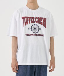 토피 크루 하프 티셔츠 (WHITE)