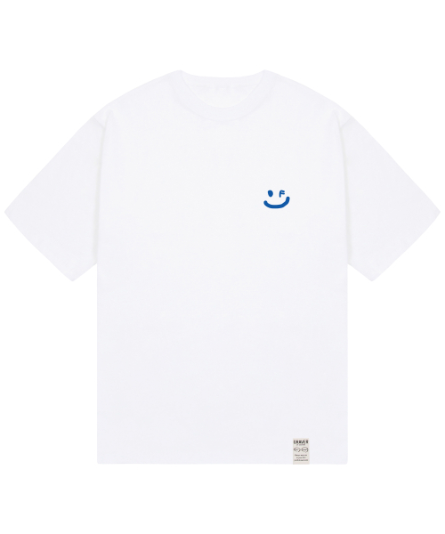 [UNISEX] Футболка с маленьким смайлом (3 цвета)